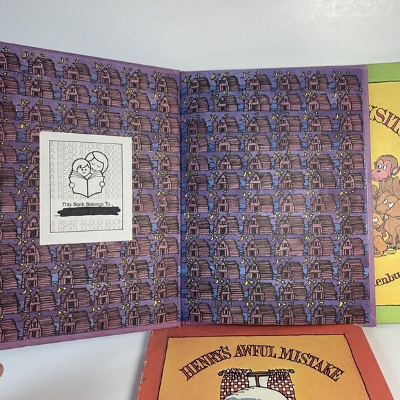 Parents Magazine Press Books Lot of 3 1980s Henry the Duck Sherlock Chick - Picture 2 of 7